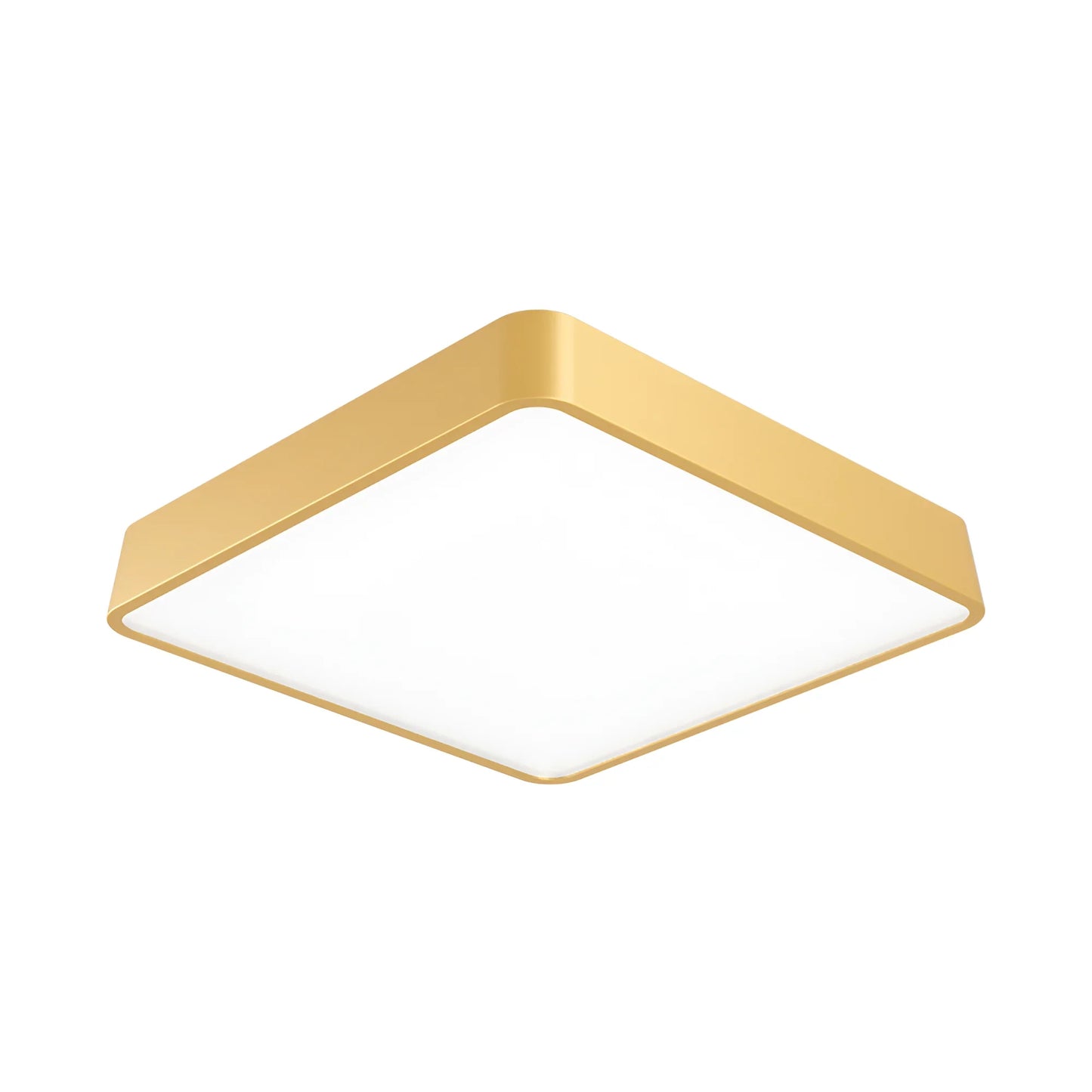 BLADE vierkante plafondlamp goud 36W