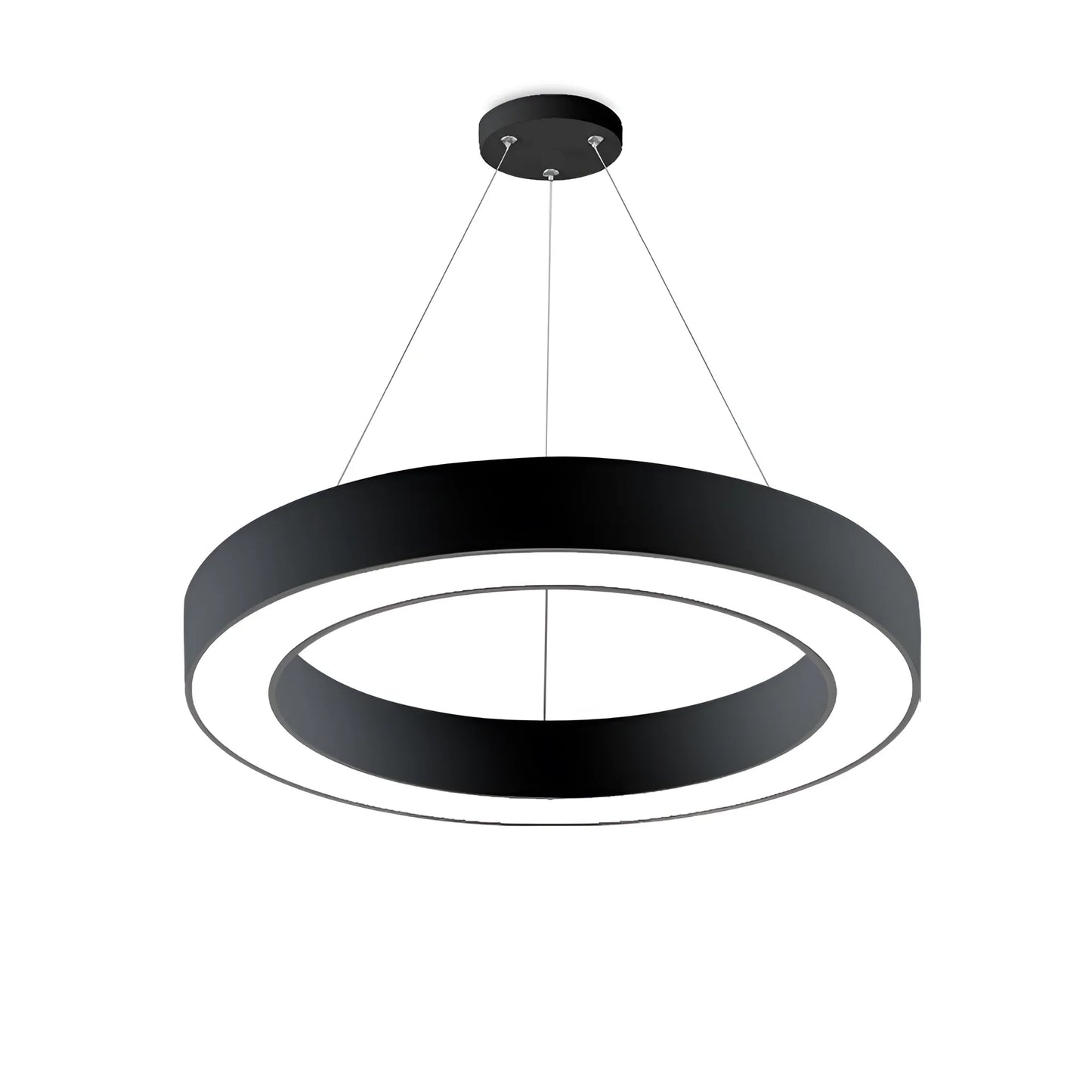 BLADE pendel rond zwart 45W