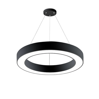 BLADE pendel rond zwart 45W met afstandsbediening