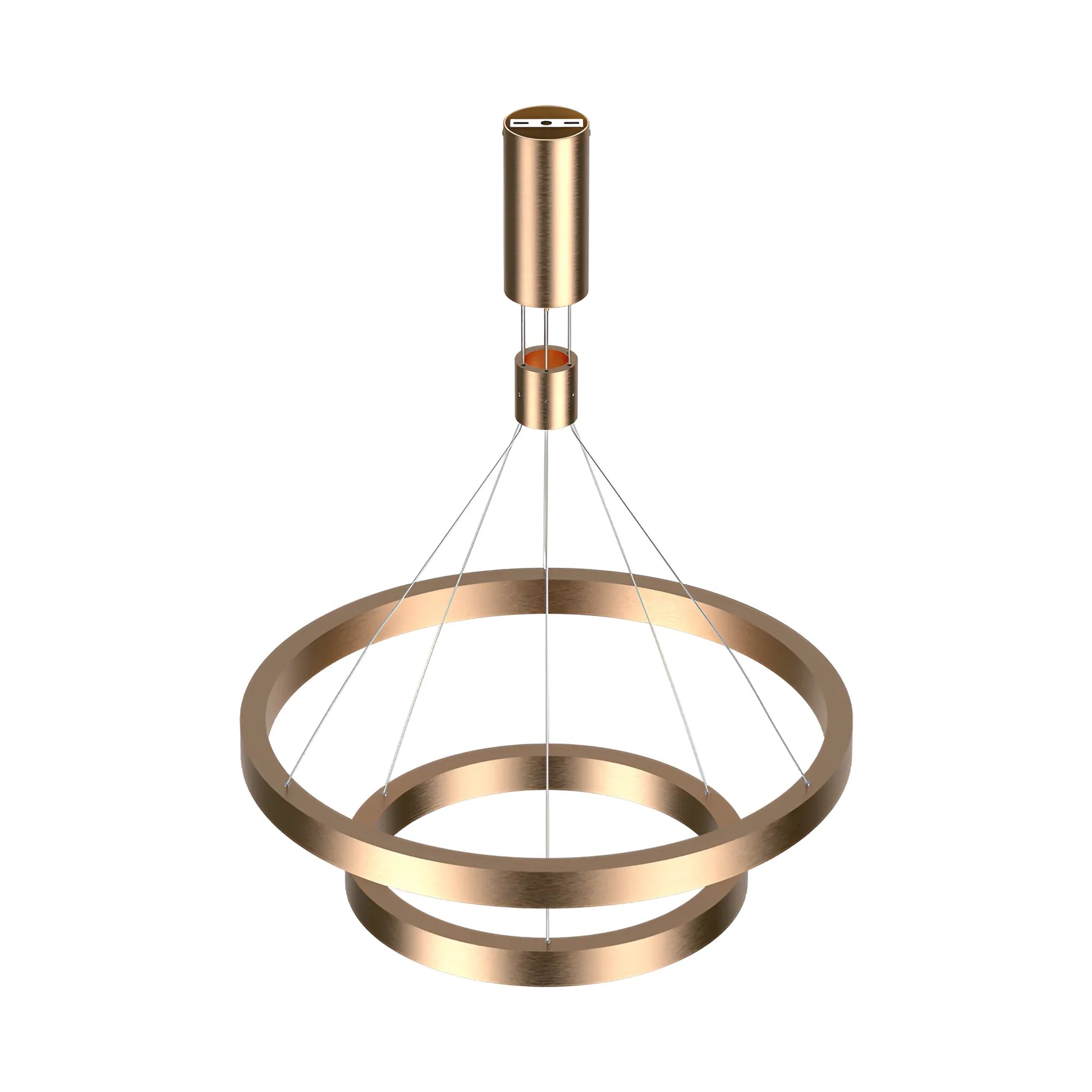 LINA dubbele ring pendel goud 65W sfeer