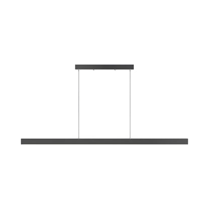 LINA lineaire pendel zwart 30W sfeer