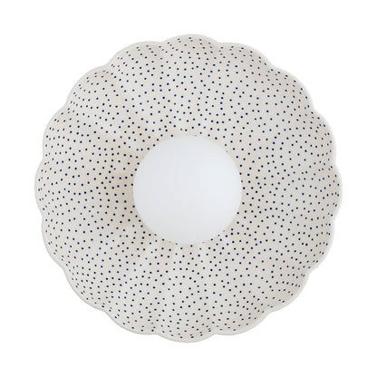 Boll wandlamp Crème dessin Schelp