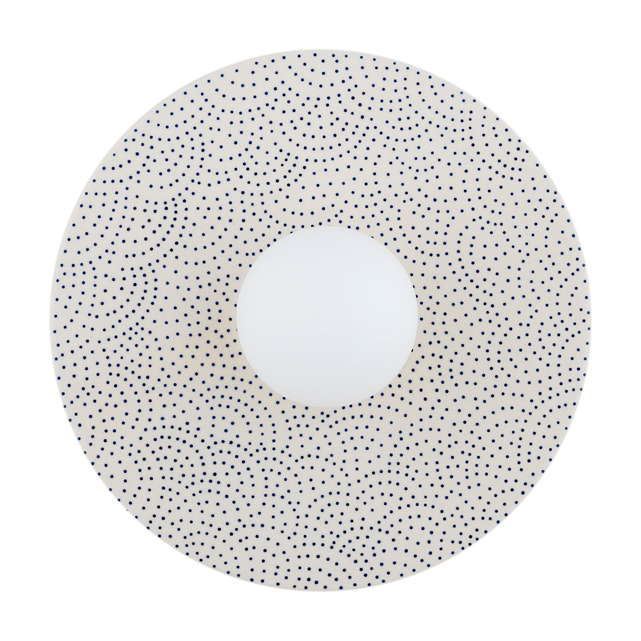 Boll wandlamp Crème dessin Plank