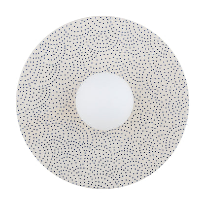 Boll wandlamp Crème dessin Plank