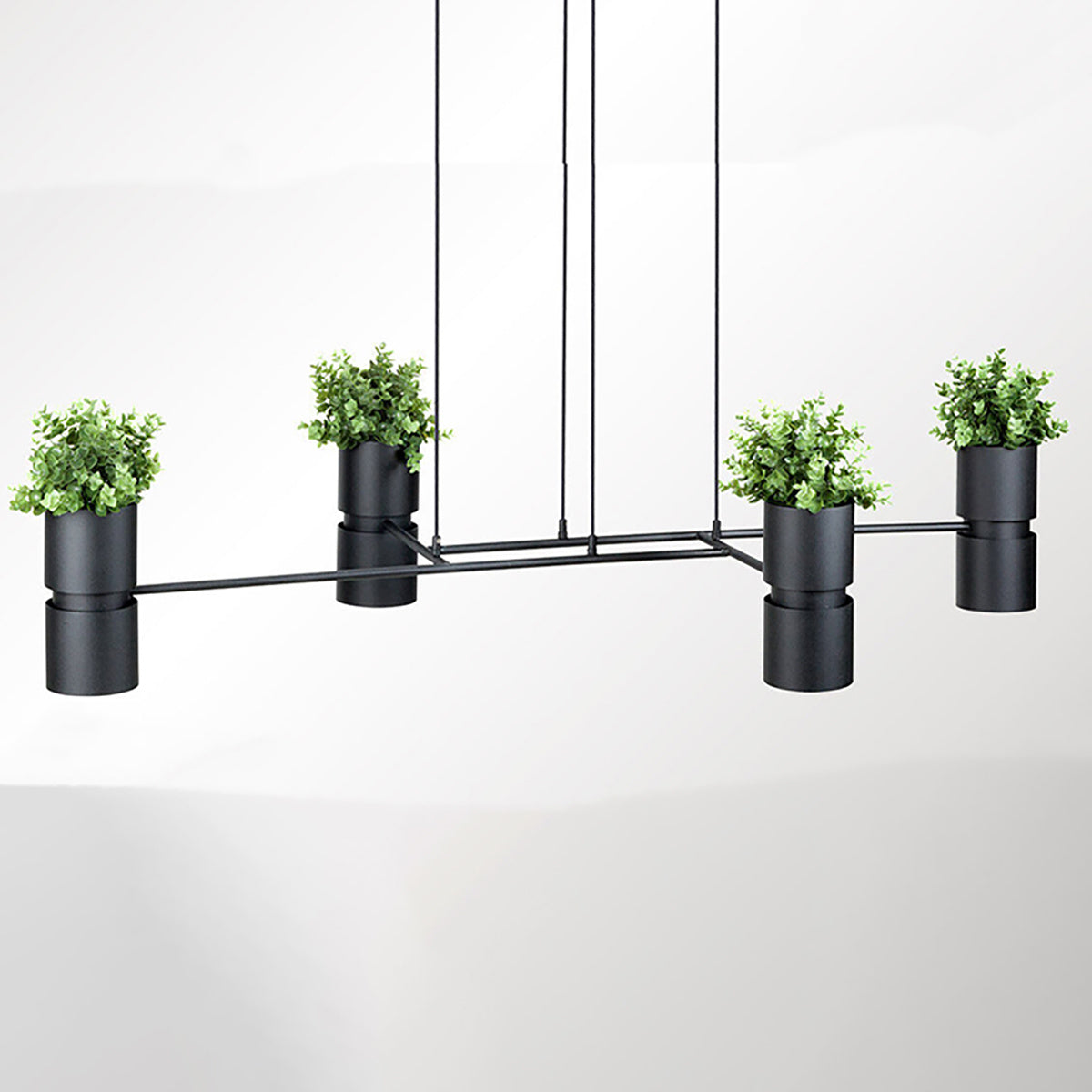 Botanica Line Schwarze Pendelleuchte