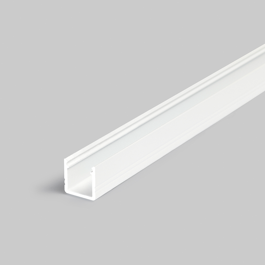 Smart aluminium LED strip profiel 10mm wit 2m