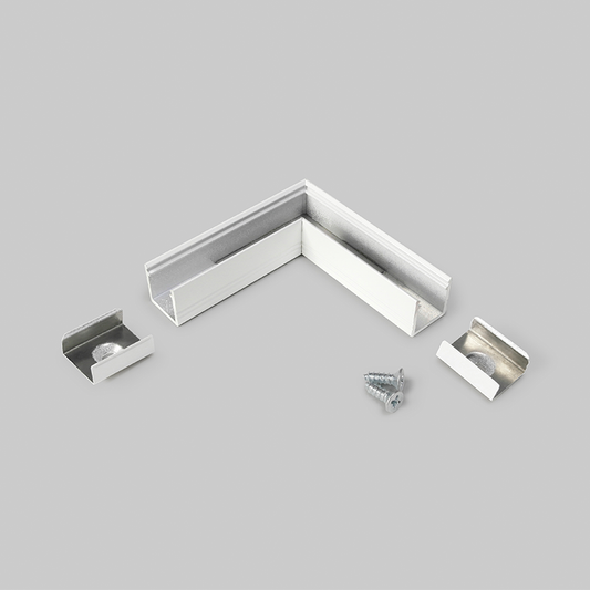 Hoekstuk Smart 10mm wit
