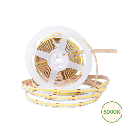 COBIVO vrij knipbare COB LED strip 10W 5000K helder wit