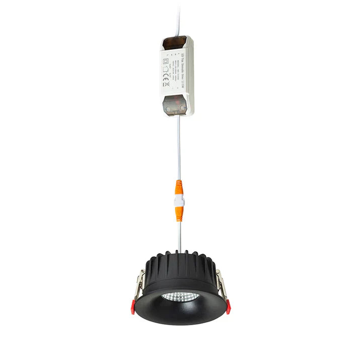 Calyx LED-Einbaustrahler dimmbar 15W IP54 3000K | Schwarz / Weiß