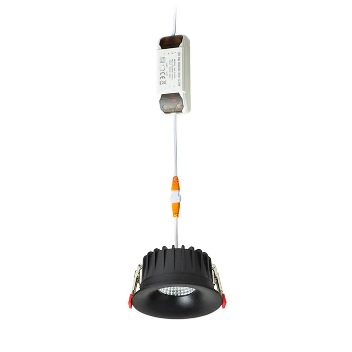 Calyx LED Recessed Spotlight Dimmable 15W IP54 3000K Black / White