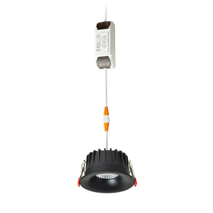 Calyx LED Recessed Spotlight Dimmable 15W IP54 3000K Black / White