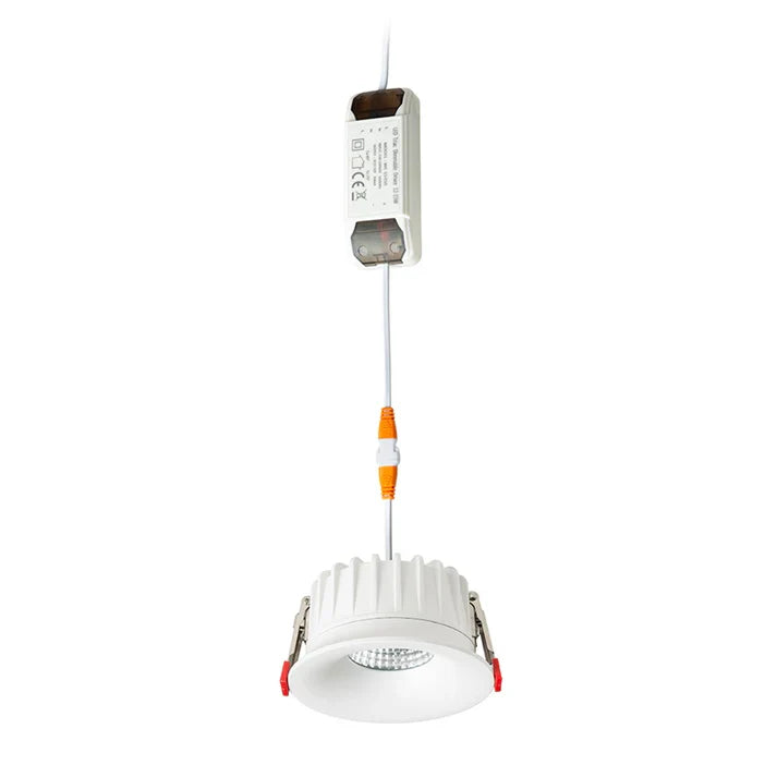 Calyx LED Recessed Spotlight Dimmable 15W IP54 3000K Black / White
