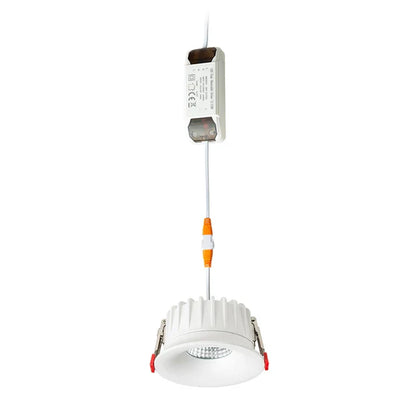 Calyx LED Recessed Spotlight Dimmable 15W IP54 3000K Black / White