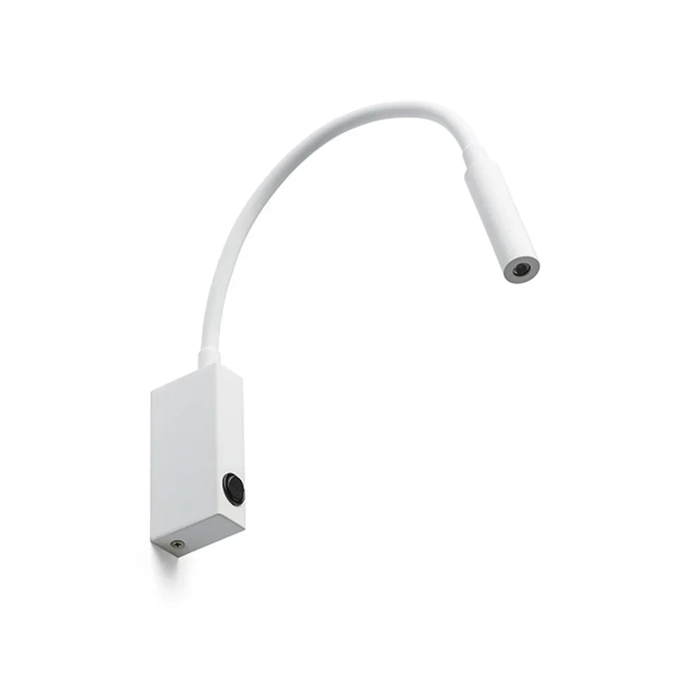 Curva Beam | Wandspot mit Schwanenhals | schwarz oder weiß