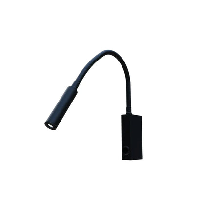 Curva Beam wandspot met zwanenhals zwart of wit