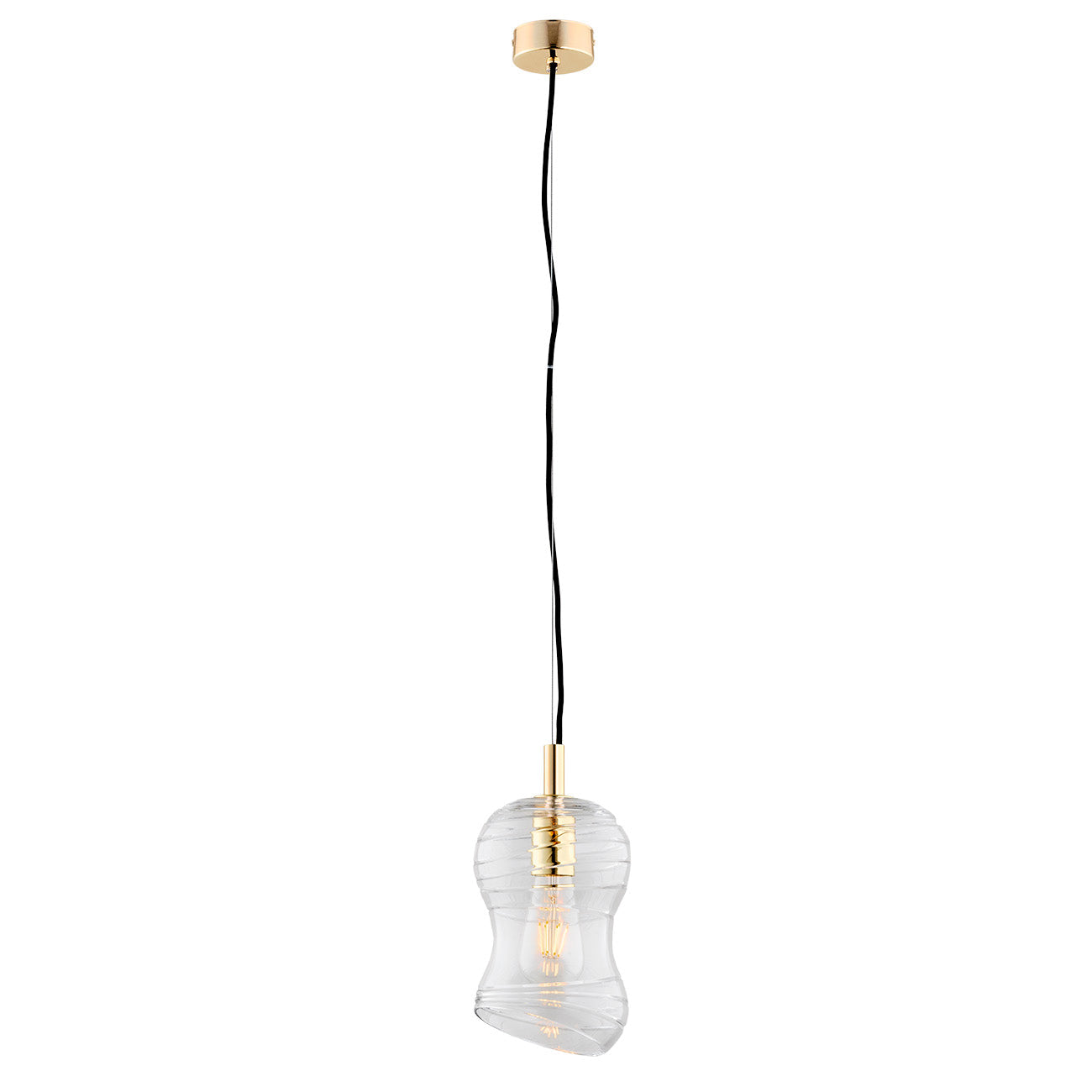 Deportivo hanglamp Transparant-messing