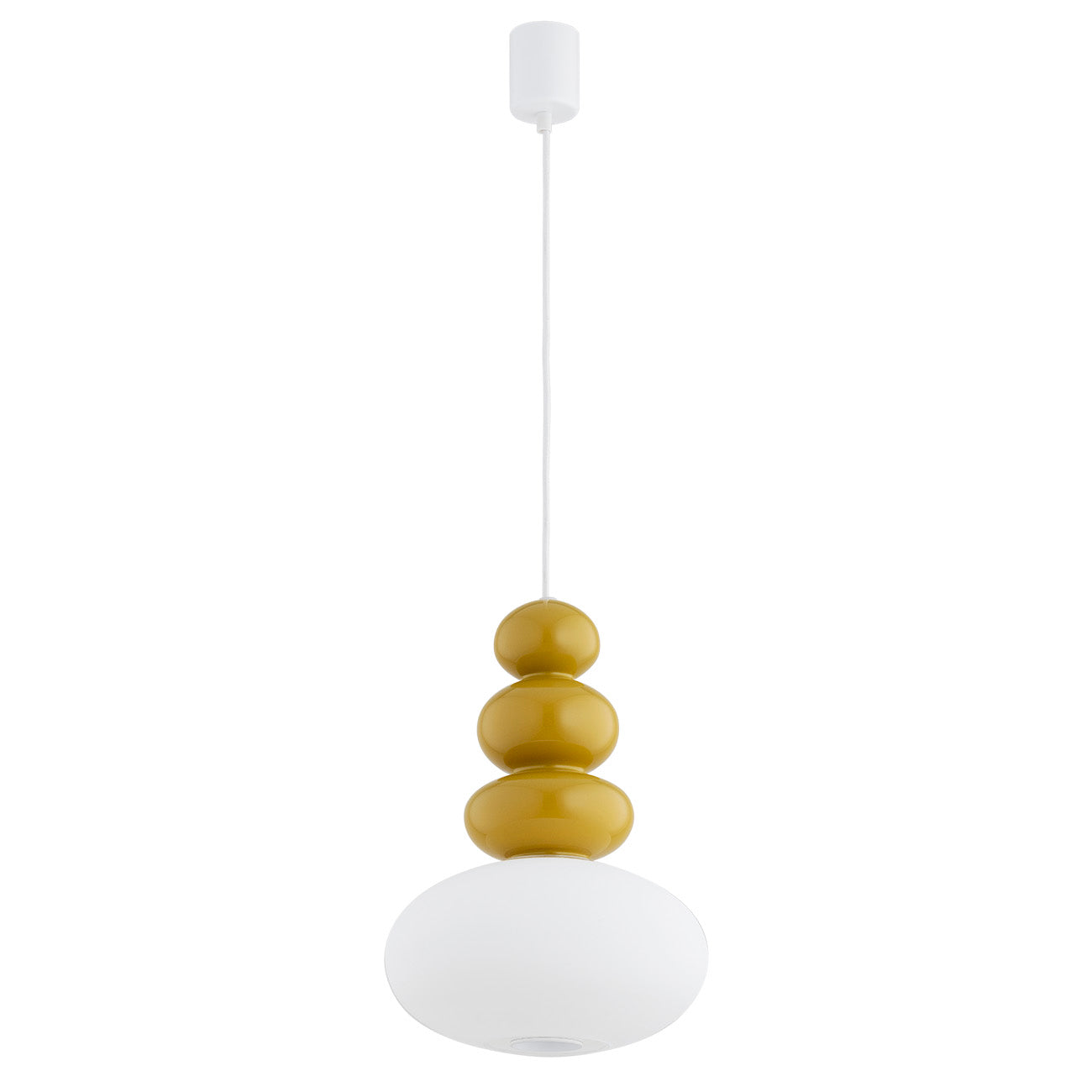 Diego hanglamp Honing-opaal