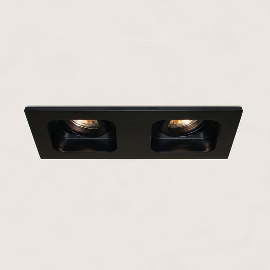 Inbouwspot MOGGIO 2lichts - zwart