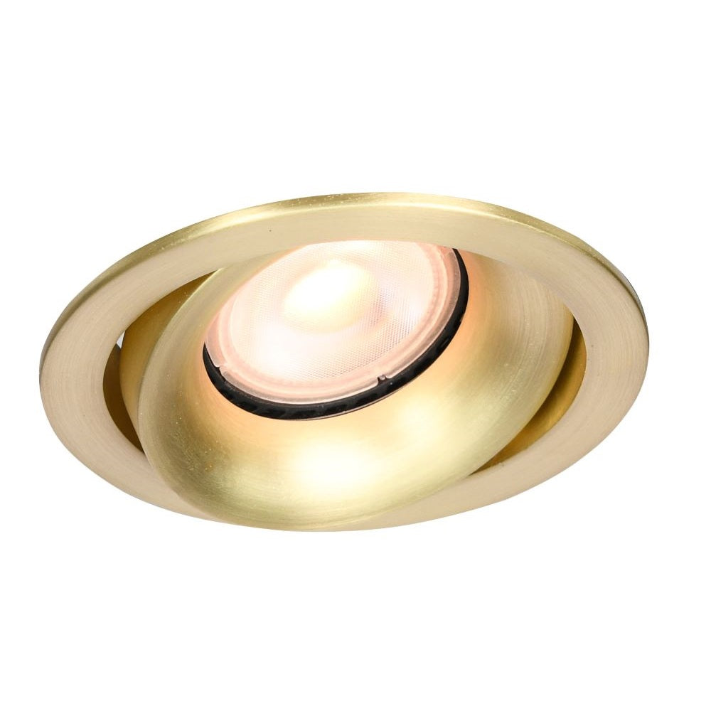 Inbouwspot ALICE rond - mat-goud