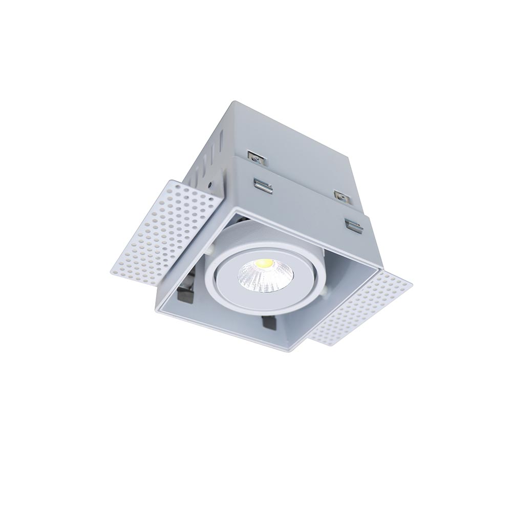 Inbouwspot TROFA 1lichts trimless - wit