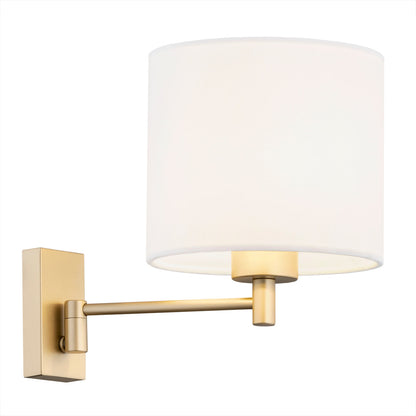 Dolce wandlamp Compact Wit-goud