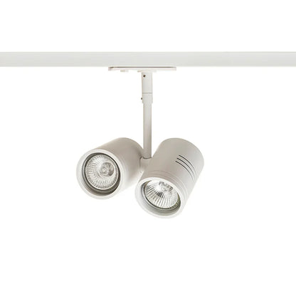 Dual View | 1-Phasen-Stromschienenstrahler | 180° schwenkbar 350° drehbar