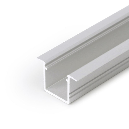 Smart aluminium LED inbouwprofiel 10mm zilver 2m
