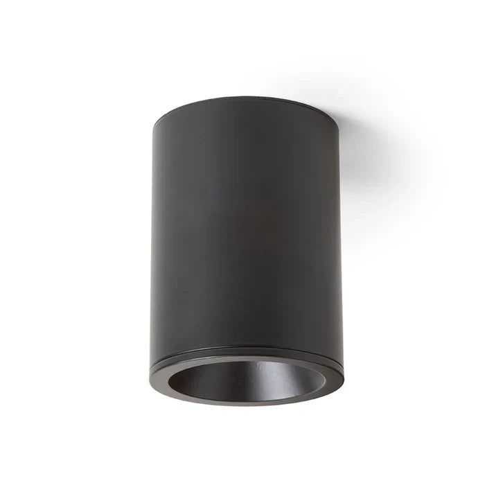 Eilvano LED badkamer plafondspot cilindrisch GU10 zwart of wit