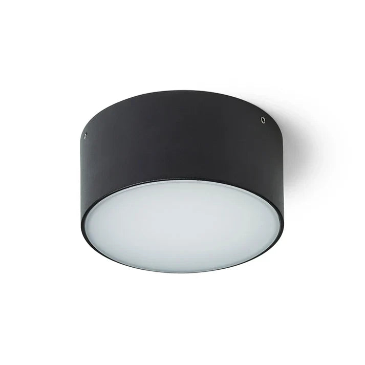 Ello Beam 12 buitenwand- en plafondlamp Ø 12 cm