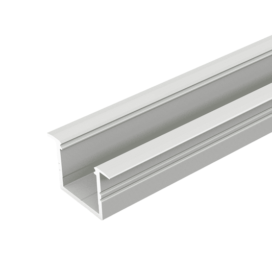 Smart aluminium LED inbouwprofiel 16mm zilver 2m