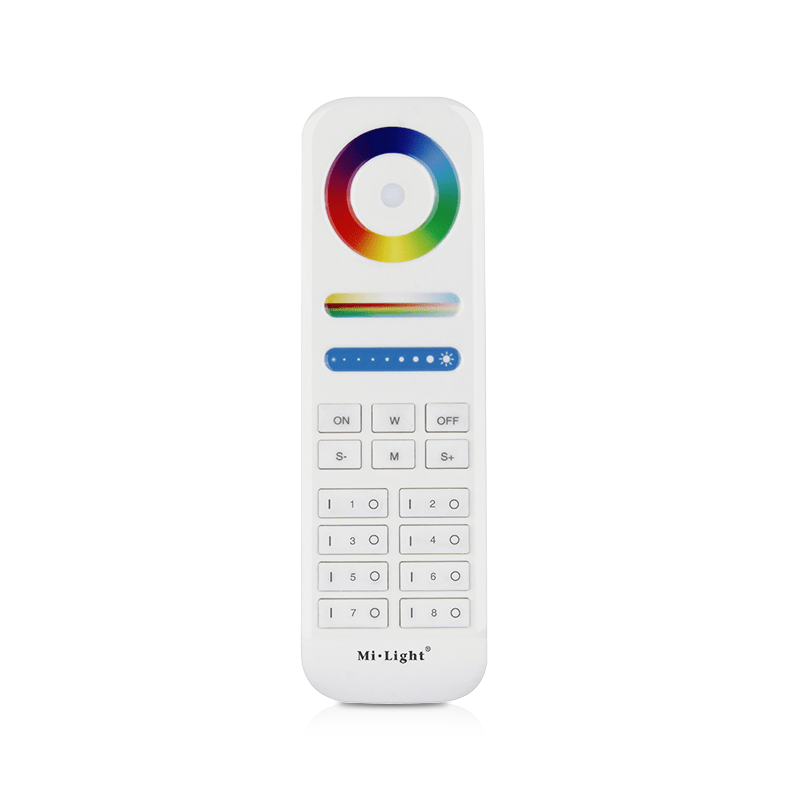 Mi-Light Fernbedienung 8 Zonen RGB+CCT (FUT089)