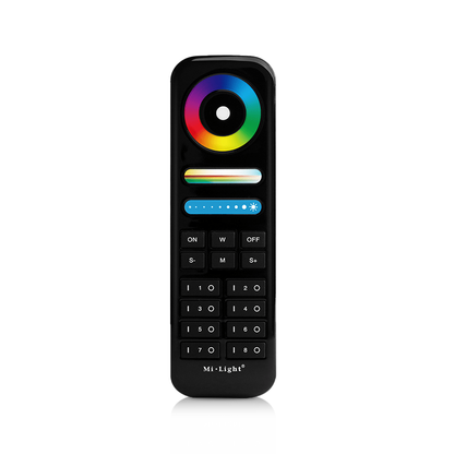 Mi-Light Remote Control 8-Zone RGB+CCT Black (FUT089-B)