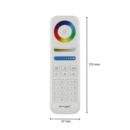 Mi-Light Fernbedienung 8 Zonen RGB+CCT (FUT089)