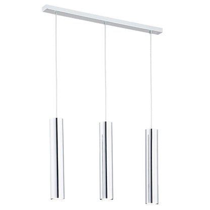 Gomera hanglamp Chroom 3-lichts