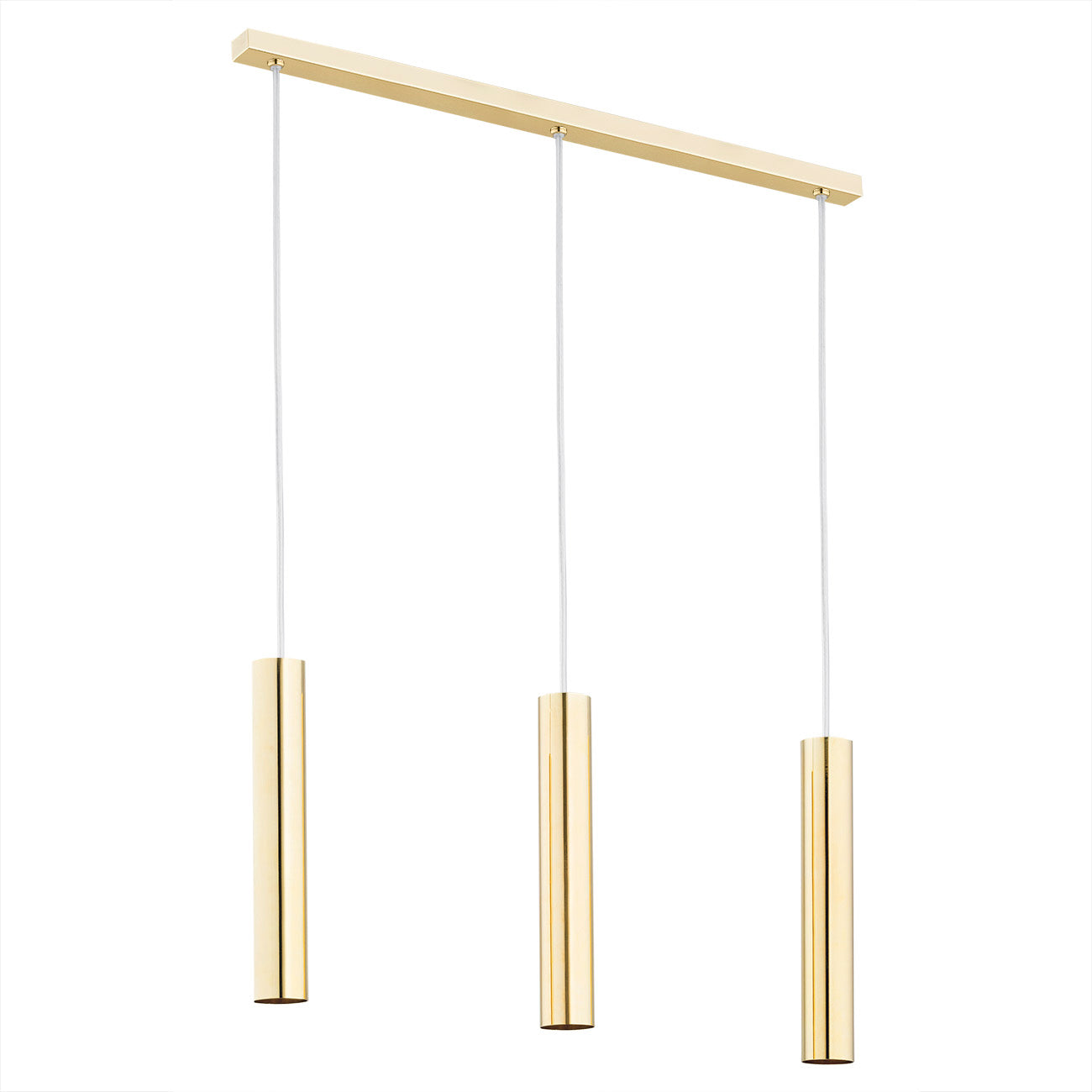 Gomera hanglamp Messing 3-lichts