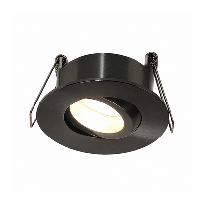 Mistaro met HESSLE armatuur gun metal IP65 kantelbaar