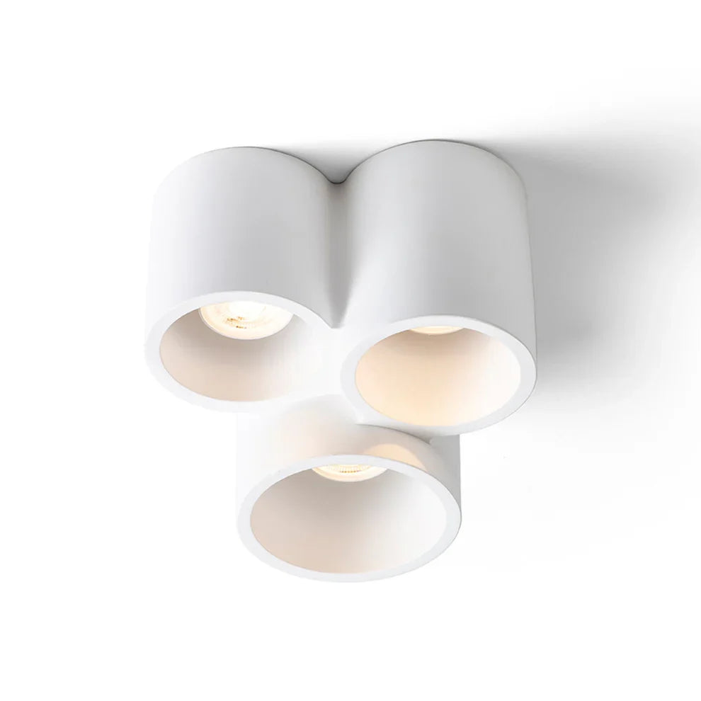 Gipsy Three 22 3-spots plafondlamp 3× GU10 roterend