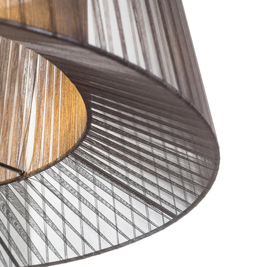 Golden Ribbon vloerlamp LED staande 165 cm textiele kappen