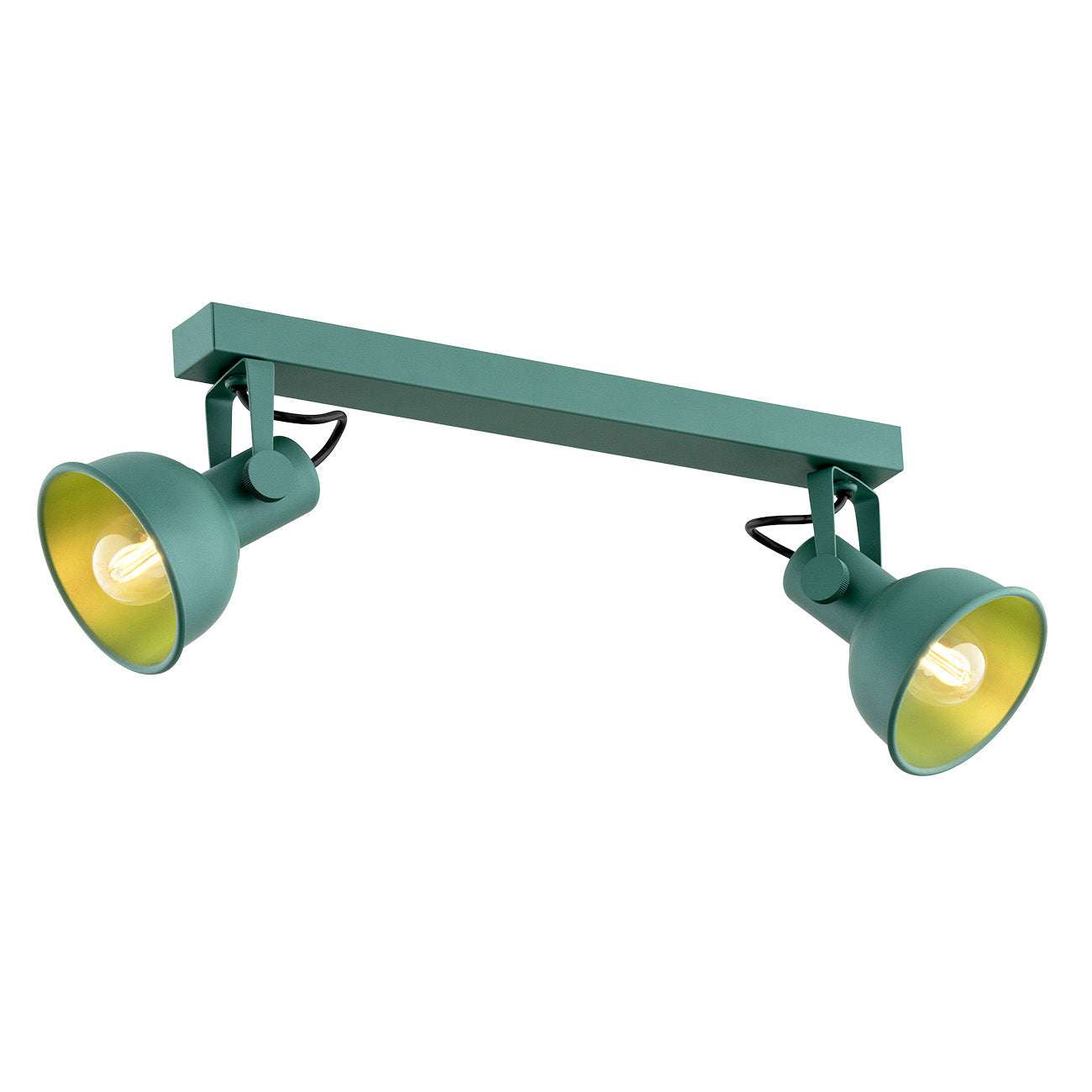 Lenora plafondlamp Groen