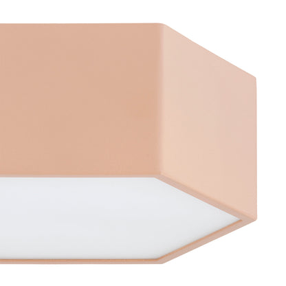 Libero plafondlamp Perzik