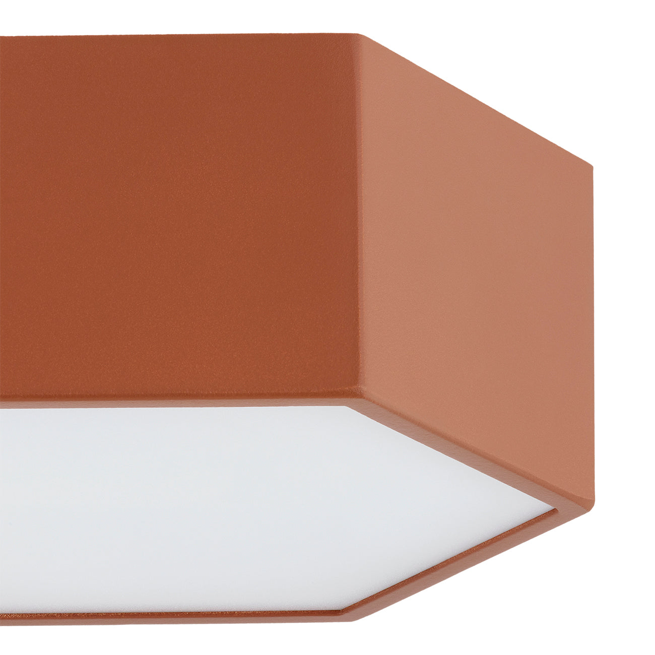 Libero plafondlamp Terracotta