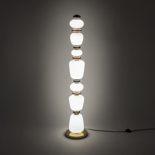 Linea Arte 130 LED designvloerlamp 130 cm 34W keramiek