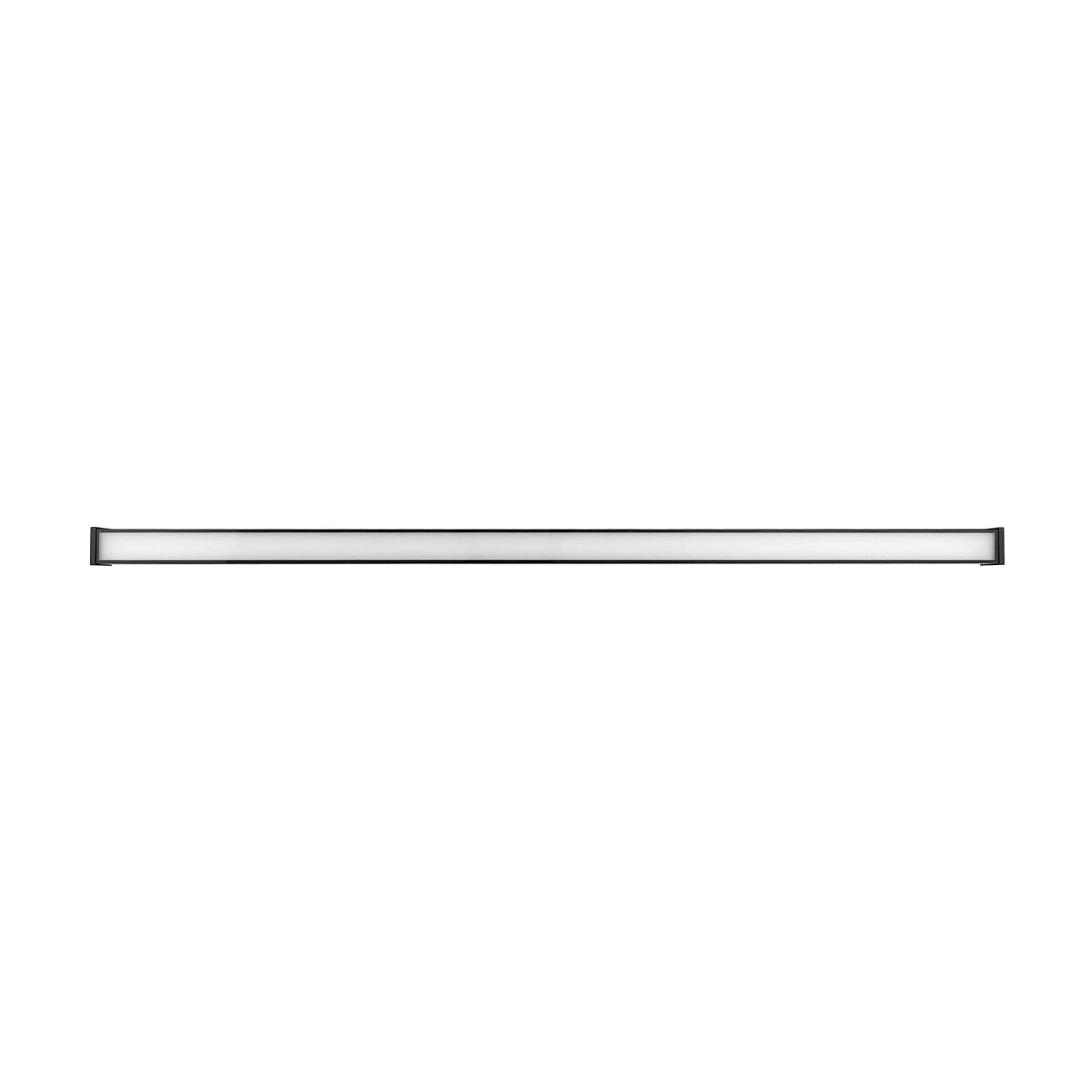 Linea Outline linear LED ceiling light 35 W black
