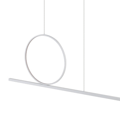 Linea Pro LED 115 – Pendelleuchte 39W (Schwarz/Weiß)