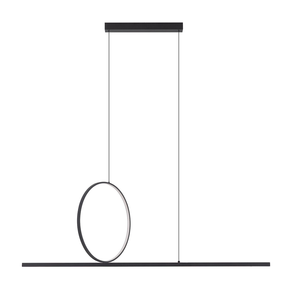 Linea Pro LED 115 – Pendelleuchte 39W (Schwarz/Weiß)
