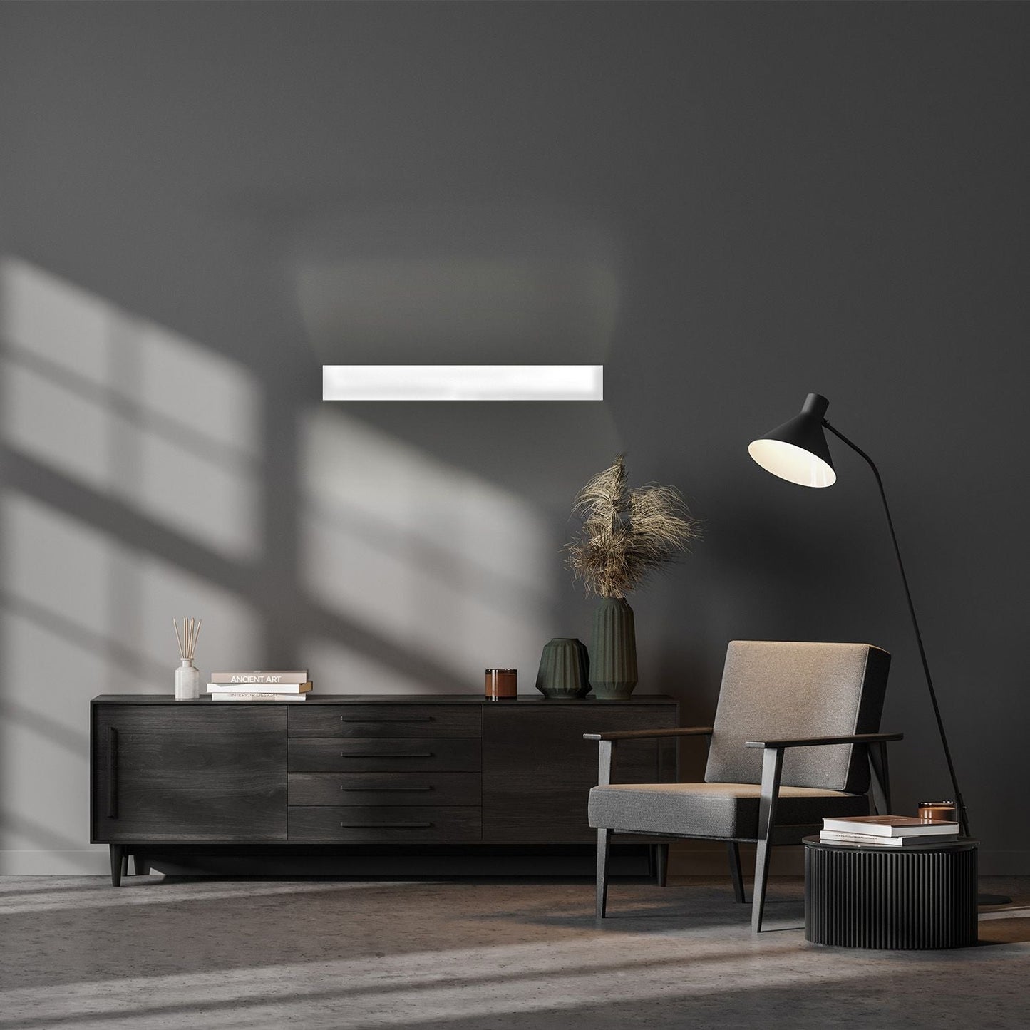 Linevo | Lineare Up/Down LED-Wandleuchte | 90 cm 30 W