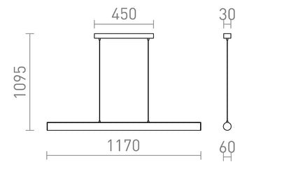 Lumina Span 117 – Hängeleuchte