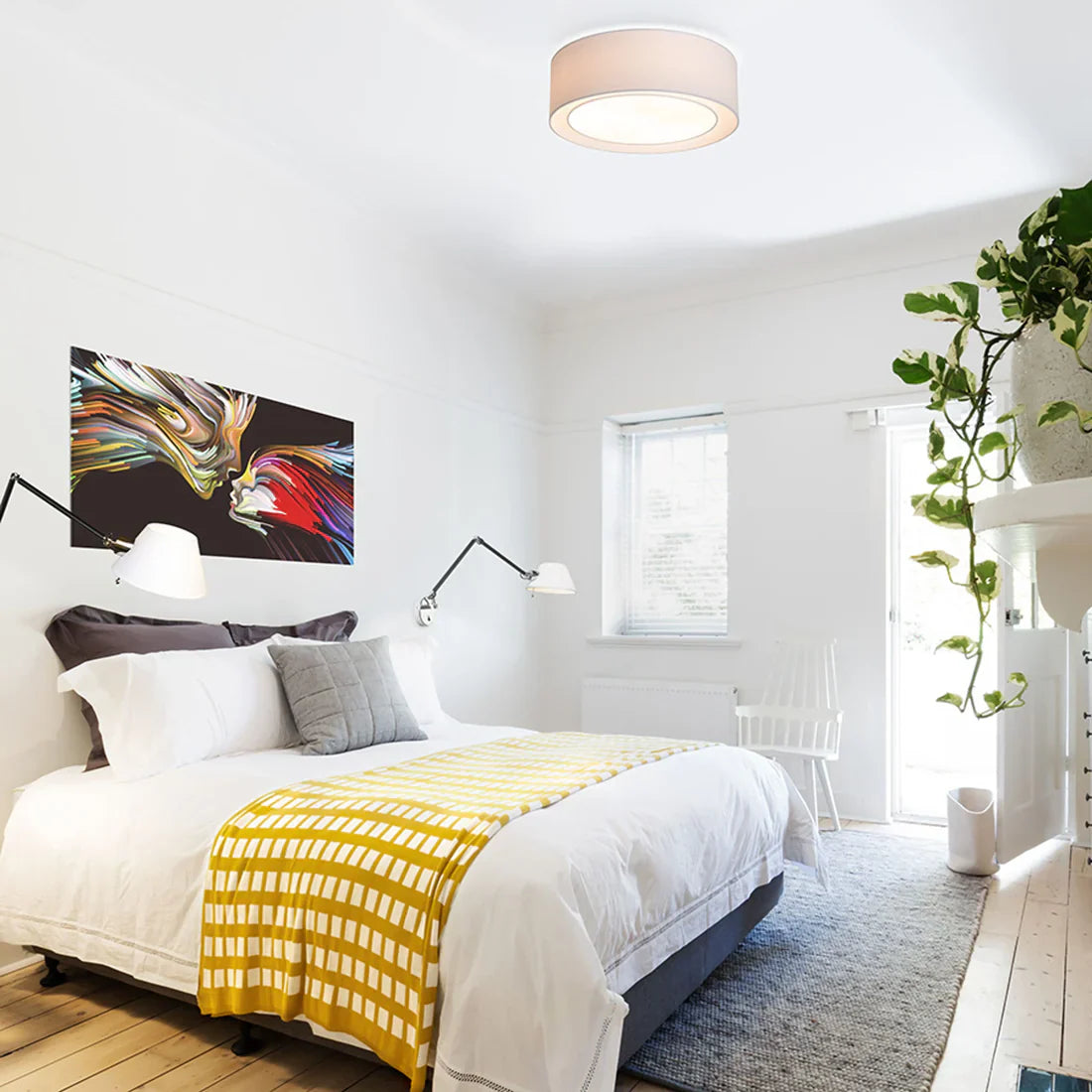 Luxe Shade 50 | elegante Deckenleuchte | Ø 50 cm