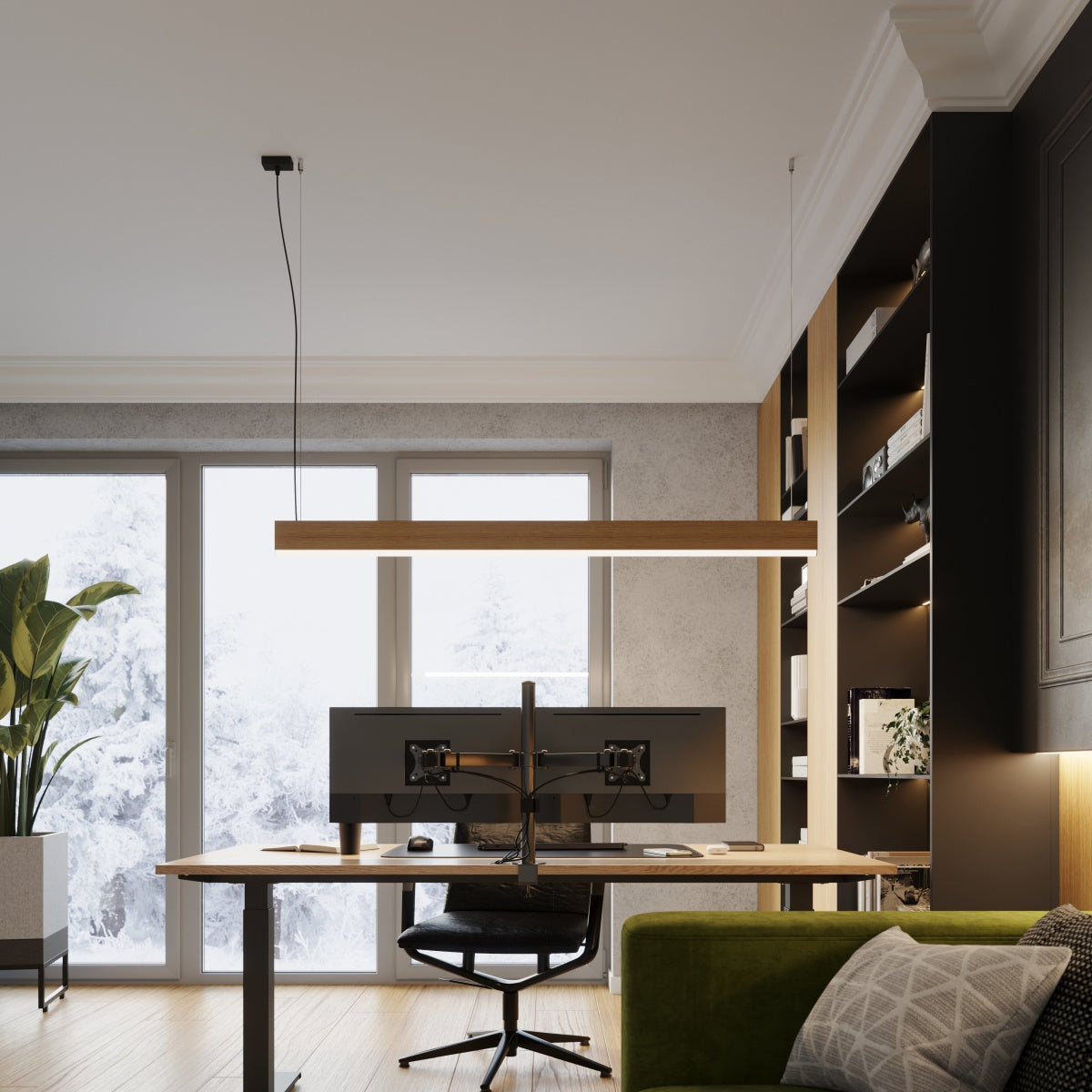 Lynor 150 Lineare LED-Pendelleuchte
