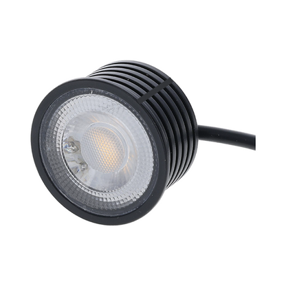 Mistaro LED inbouwspot 5W dimbaar zwart LED 5W Ø50 mm — dimbaar, CCT instelbaar/Dim-to-warm, IP20
